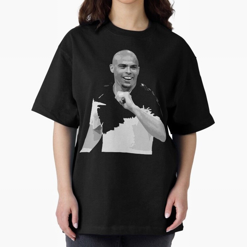 R9 Ronaldo Oversized T-Shirt Relive FIFA World Cup 2026 for Fans of Messi and England and Germany, Bringing Supporter Pride, Iconic Celebrations, Legendary Names and Global Match Day Energy; Made for Die Hard Supporters, Soccer Lovers, Game Day