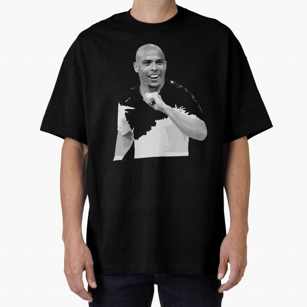 R9 Ronaldo Oversized T-Shirt Relive FIFA World Cup 2026 for Fans of Messi and England and Germany, Bringing Supporter Pride, Iconic Celebrations, Legendary Names and Global Match Day Energy; Made for Die Hard Supporters, Soccer Lovers, Game Day