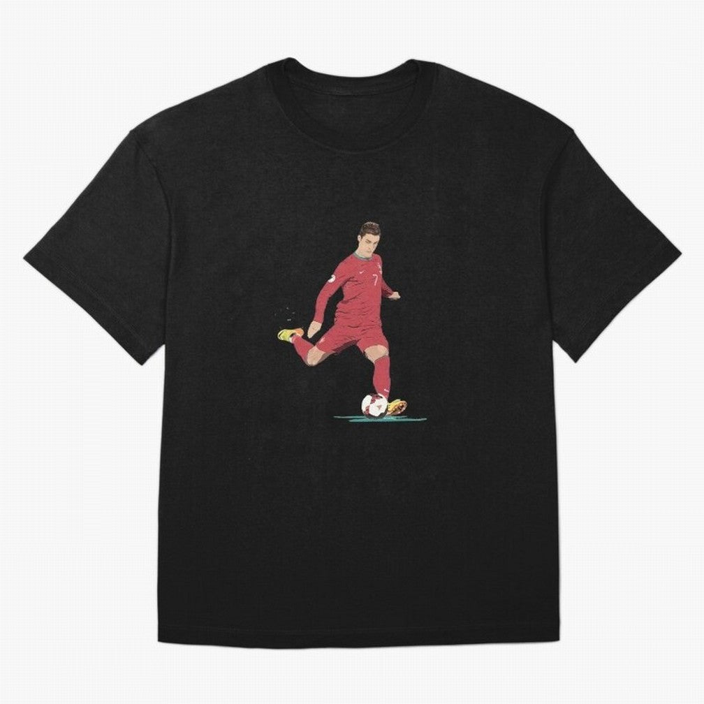 Cristiano ronaldo portugal 2022 Oversized T-Shirt Capture Global Football Passion for FIFA World Cup 2026 Group Stage, Made for Cristiano Ronaldo, England and Germany, Vintage Soccer Flavor, Modern Football Stars, National Flags and Final Night