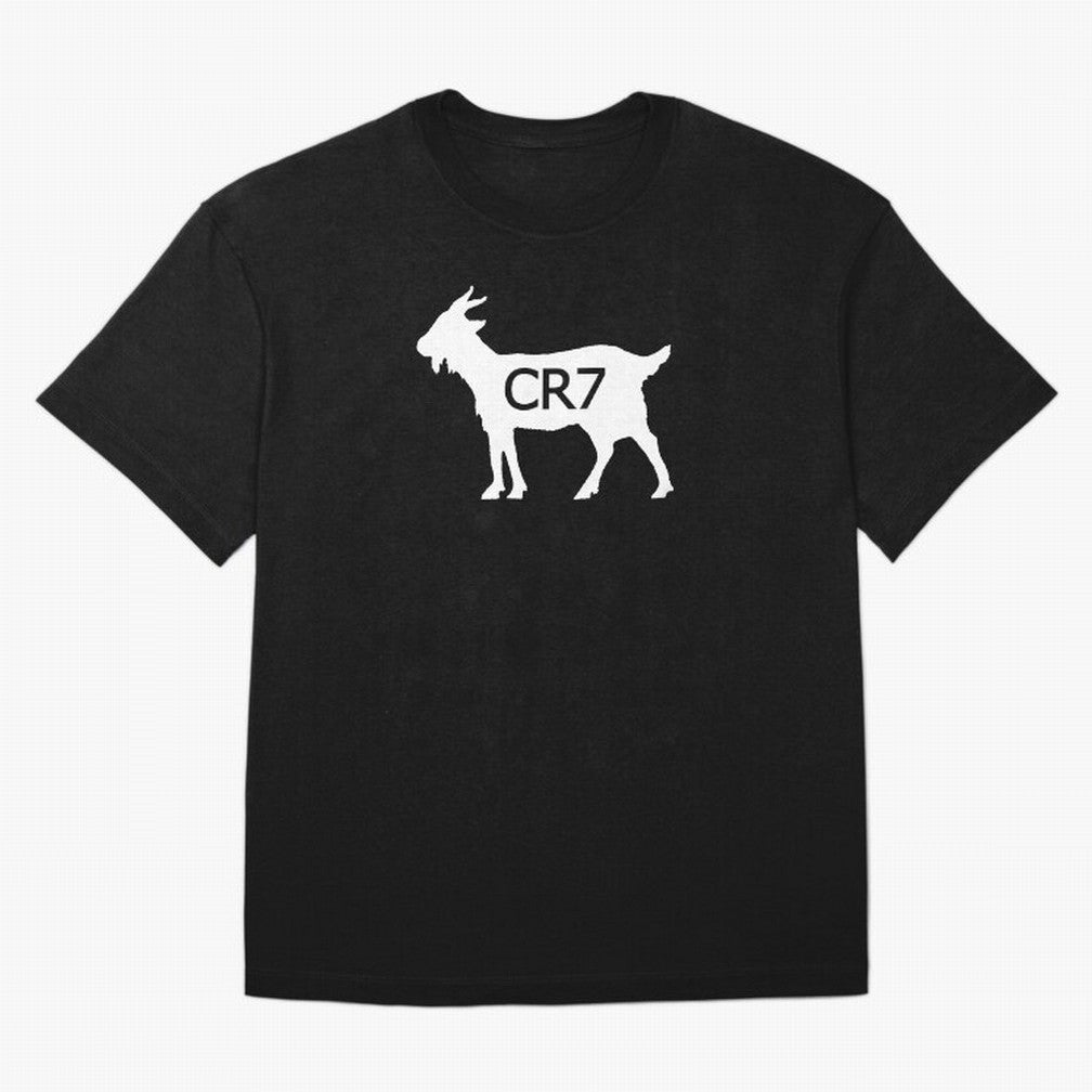 CR7 GOAT Oversized T-Shirt Relive the Noise and Pride of FIFA World Cup 2026 Group Stage Spirit, Driven by Spain, Mbappe, Sports Nostalgia, International Competition, Famous Players and Unforgettable Victories; Created for Match Day Parties, Soccer