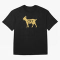 CR7 GOAT Gold Oversized T-Shirt Get Ready for the FIFA World Cup 2026 Journey through CR7 Highlights, England and Germany Pride, Tournament Hype, Historic Matchups, Family Viewing Parties and Global Sports Pride; Perfect for Fans, Collectors,