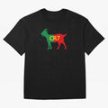 CR7 GOAT Tuga 2 Oversized T-Shirt Back Your Heroes with FIFA World Cup 2026 Inspired by Neymar, France and Portugal Energy, Retro Football Energy, Iconic Rivalries, Trophy Chase Drama and Stadium Atmosphere; Perfect for Supporters Who Want Bold