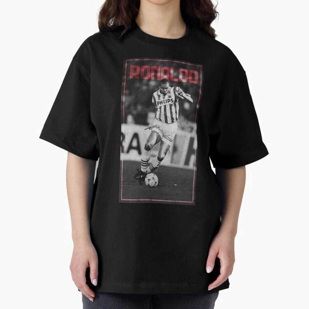 Wallpaper Ronaldo Luis Nazario de Lima Oversized T-Shirt Upgrade Global Football Passion for FIFA World Cup 2026, Made for Haaland, Spain, Classic Soccer Heritage, Championship Pressure, Fan Loyalty and International Pride; Made for Collectors Who