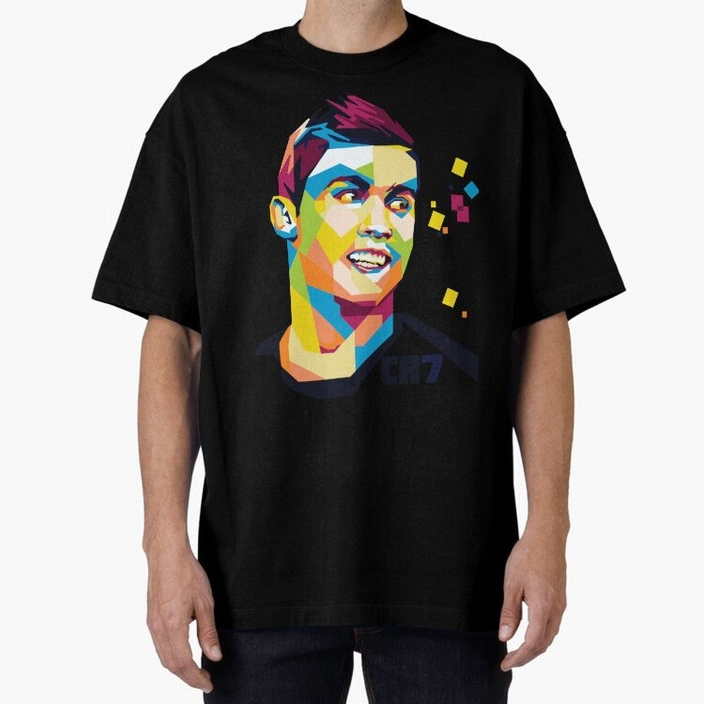 Cristiano Ronaldo Oversized T-Shirt Get Ready for FIFA World Cup 2026 Group Stage for Fans of Neymar and Netherlands, Bringing Stadium Memories, Football Loyalty, International Chants and Championship Tradition; Ideal for Fans Who Follow Messi,