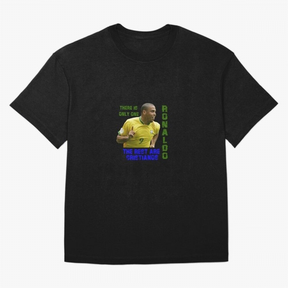 There is only one Ronaldo, the rest are Cristianos - Ronaldo Football Meme Oversized T-Shirt Make Every Kick Count in FIFA World Cup 2026 Made for Cristiano Ronaldo, Haaland and CR7, Spain Energy, Game Day Rituals, Football Legends, Country Pride