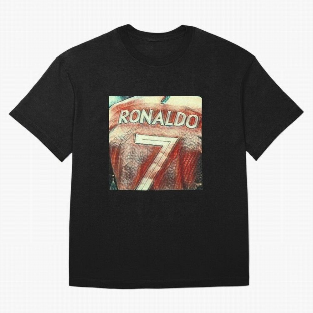 CR7 Oversized T-Shirt Keep Football History Alive during Global Football Passion for FIFA World Cup 2026, Built around Cristiano Ronaldo, France, Football Passion, Legendary Performances, Festival Vibes and Supporter Community; Perfect for Fans,