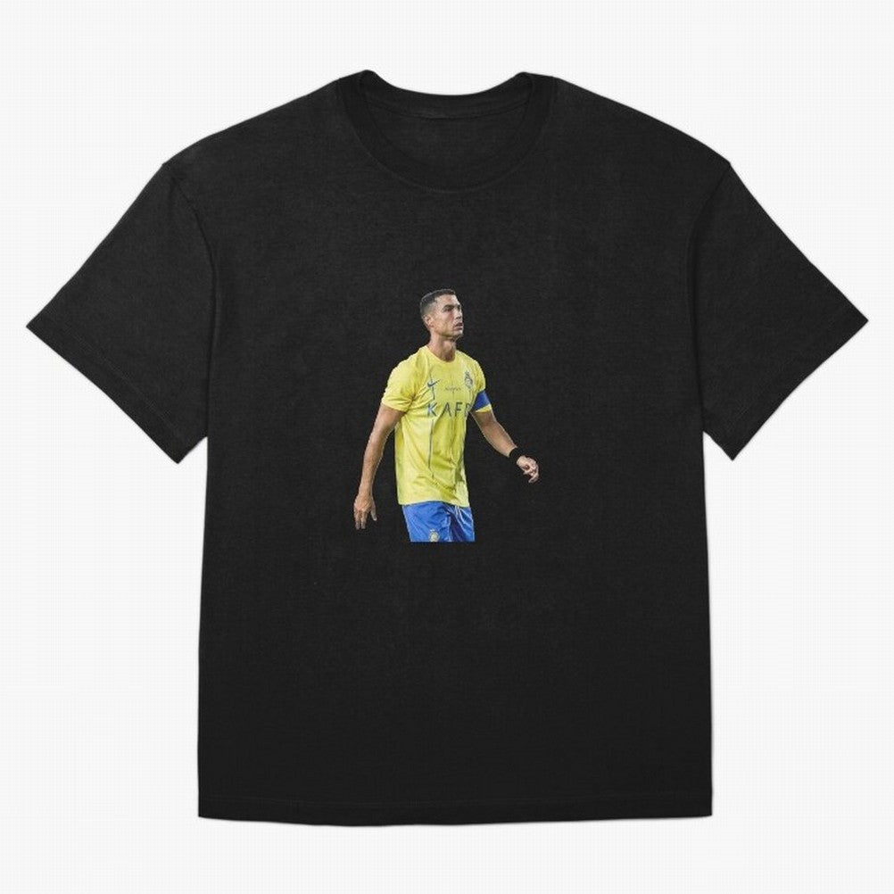 Ronaldo Al Nassar Oversized T-Shirt Feel FIFA World Cup 2026 Group Stage Highlighting Haaland, Spain and Netherlands Energy, Game Day Rituals, Football Legends, Country Pride and the Road to the Final; Great for Watch Parties, Sports Bars, Family