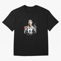 Ronaldo Oversized T-Shirt Honor Football Greatness during Global Football Passion for FIFA World Cup 2026 USA Canada Mexico, Inspired by Cristiano Ronaldo, Haaland and CR7, Portugal, Football Festival Excitement, Trophy Ambitions, Country Rivalries