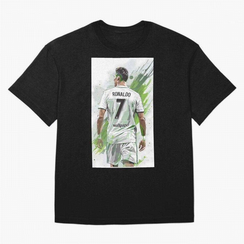 Ronaldo Oversized T-Shirt Back Your Heroes with FIFA World Cup 2026 Group Stage for Fans of Messi and Cristiano Ronaldo and England and Germany, Bringing Vintage Soccer Flavor, Modern Football Stars, National Flags and Final Night Emotion; Ideal