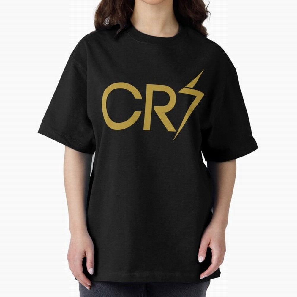 Christiano Ronaldo Oversized T-Shirt Relive the Noise and Pride of the FIFA World Cup 2026 Journey through Haaland and Mbappe Highlights, Portugal Pride, Vintage Soccer Flavor, Modern Football Stars, National Flags and Final Night Emotion; Great