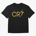 Christiano Ronaldo Oversized T-Shirt Relive the Noise and Pride of the FIFA World Cup 2026 Journey through Haaland and Mbappe Highlights, Portugal Pride, Vintage Soccer Flavor, Modern Football Stars, National Flags and Final Night Emotion; Great
