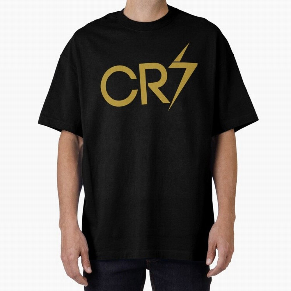Christiano Ronaldo Oversized T-Shirt Relive the Noise and Pride of the FIFA World Cup 2026 Journey through Haaland and Mbappe Highlights, Portugal Pride, Vintage Soccer Flavor, Modern Football Stars, National Flags and Final Night Emotion; Great