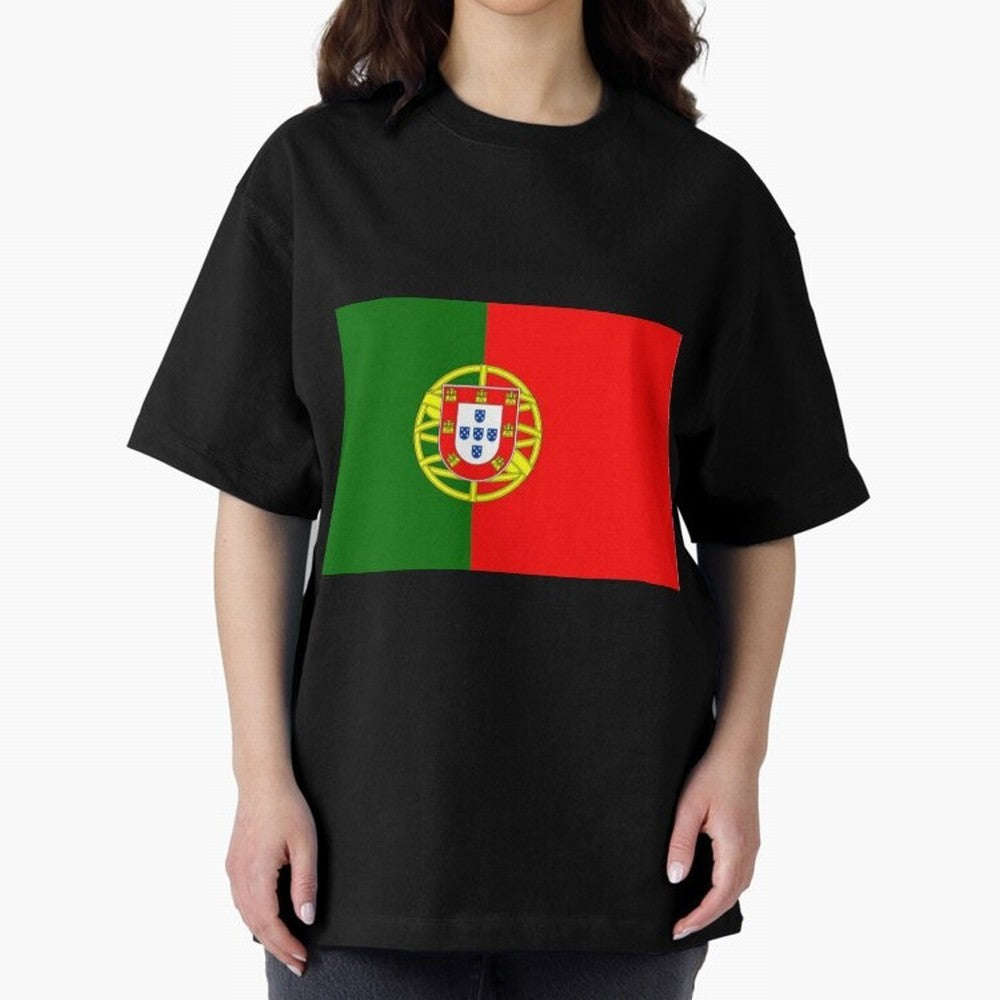 Viva Portugal Oversized T-Shirt Bring Bold Fan Energy to FIFA World Cup 2026 USA Canada Mexico for Fans of CR7 and Spain, Bringing Football History, Final Match Energy, Crowd Noise and Once in a Lifetime Moments; Ideal for Fans Who Follow Messi,