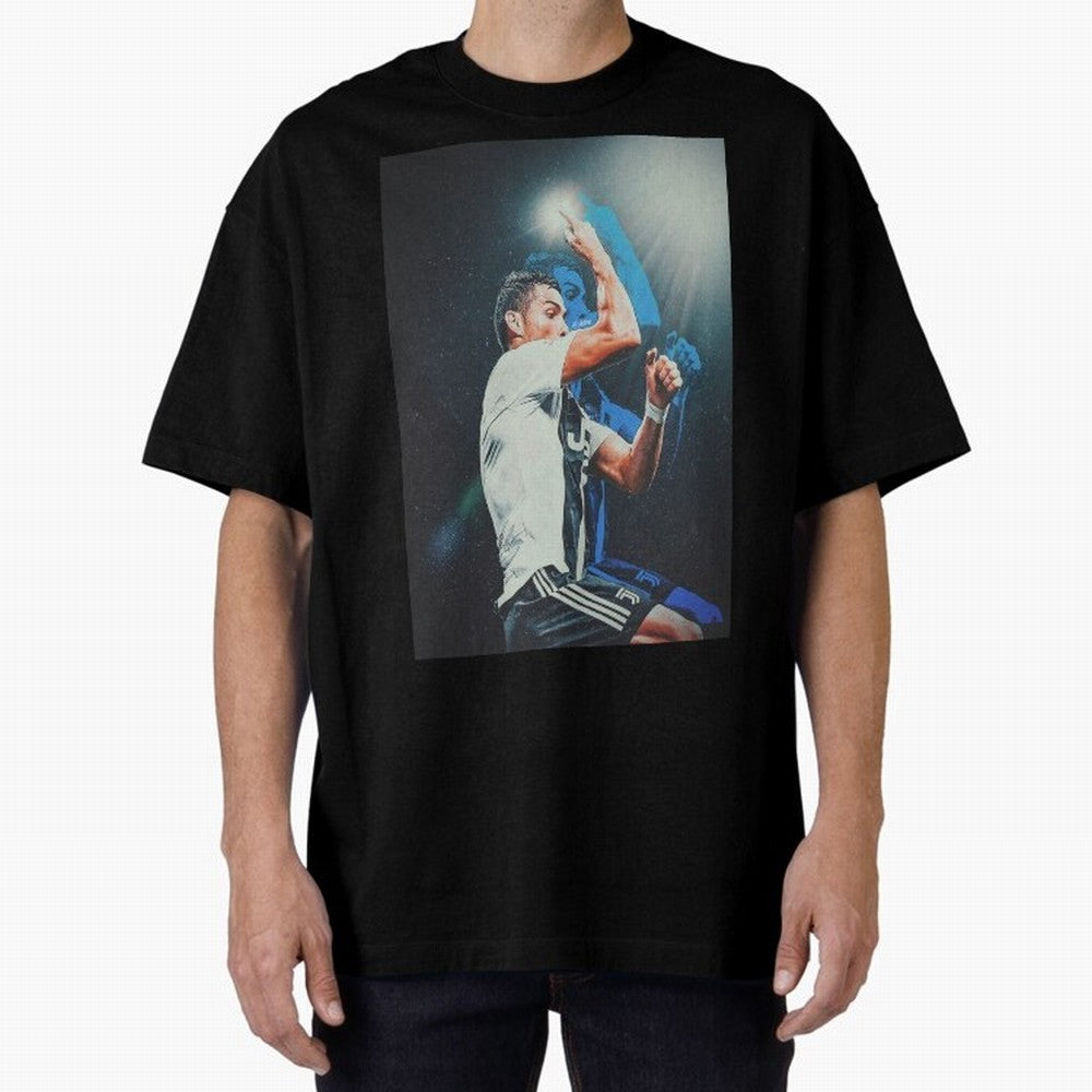 Siiimmmmm Oversized T-Shirt Honor the Beautiful Game during FIFA World Cup 2026 for Fans of Messi, CR7 and Mbappe and Germany, Bringing Stadium Chants, National Pride, Trophy Dreams and Unforgettable Football Memories; Ideal for Football Dads,