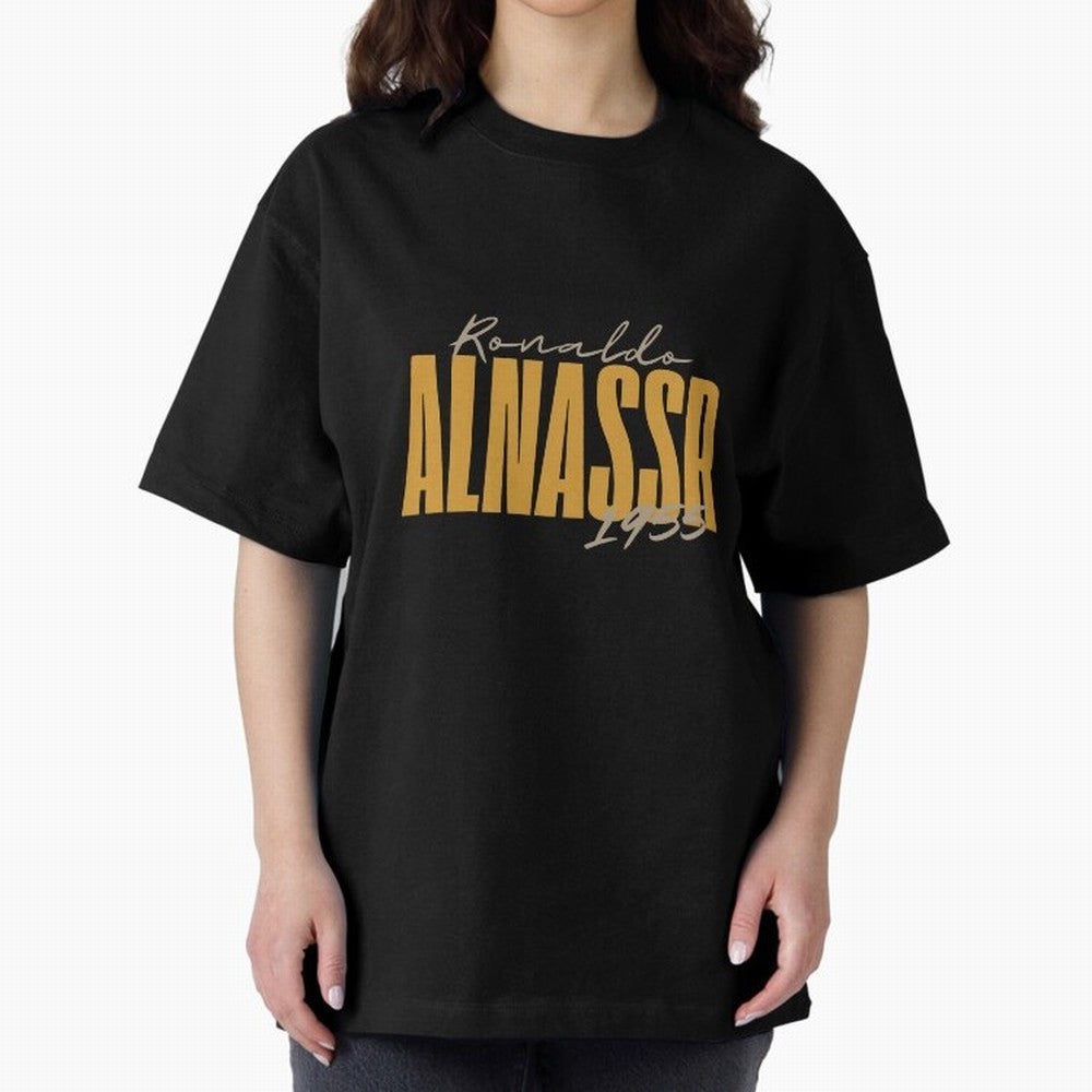 ronaldo alnasser Oversized T-Shirt Relive Legendary Nights from FIFA World Cup 2026 Group Stage Spirit, Filled with Netherlands, Neymar, Haaland and Cristiano Ronaldo, Match Day Excitement, Supporter Culture, Golden Goals and Global Football