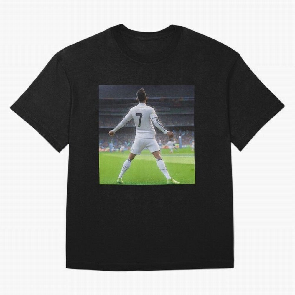 Ronaldo caricature Oversized T-Shirt Bring Bold Fan Energy to FIFA World Cup 2026 Celebrating Cristiano Ronaldo, Haaland and CR7, England Energy, Sports Nostalgia, International Competition, Famous Players and Unforgettable Victories; Ideal for