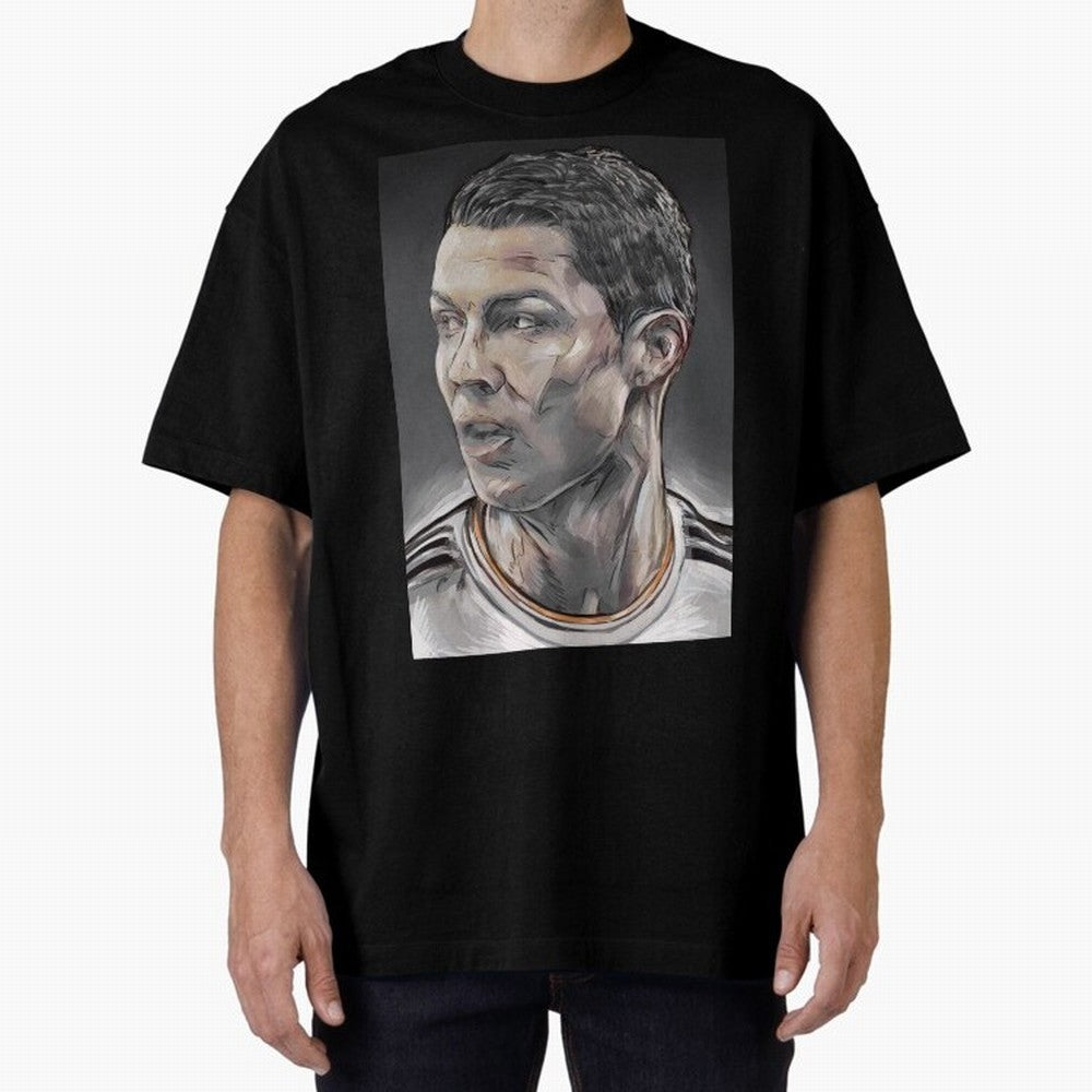 Cristiano Ronaldo Oversized T-Shirt Bring Stadium Energy to FIFA World Cup 2026 Group Stage Spirit, with France, Neymar, Classic Soccer Heritage, Championship Pressure, Fan Loyalty and International Pride; Created for Match Day Parties, Soccer