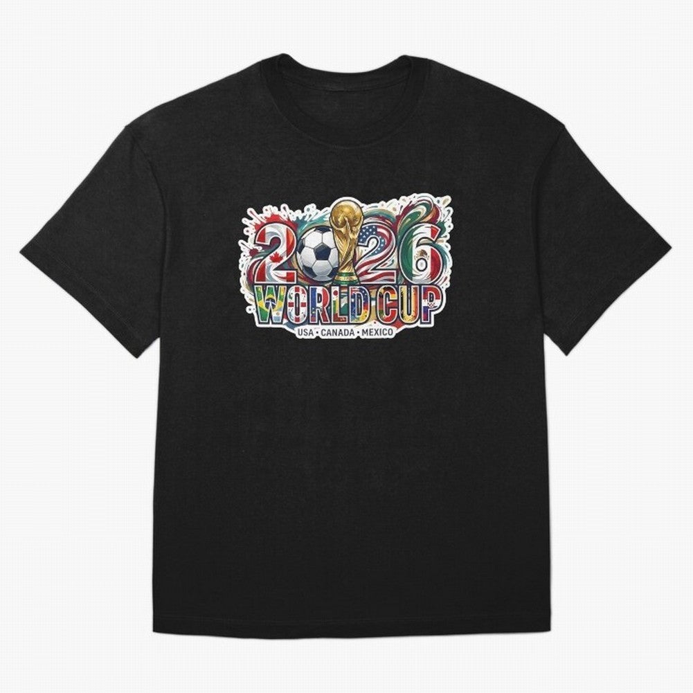2026 World Cup International Futbol Football Soccer USA Canada Mexico Oversized T-Shirt Celebrate Soccer Greatness during FIFA World Cup 2026 Celebrating Haaland and Mbappe, Brazil Energy, Vintage Soccer Flavor, Modern Football Stars, National