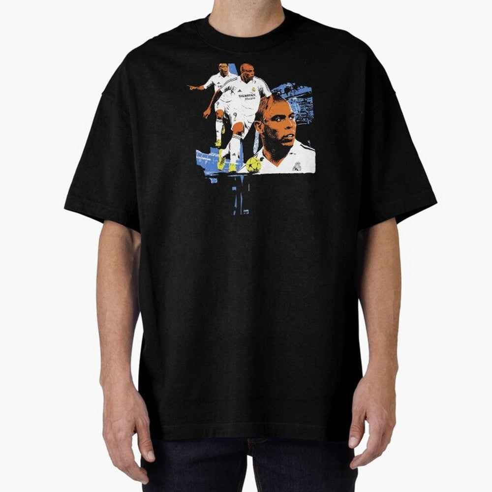 RonaldoO Fen?meno Vintage Football Bootleg Oversized T-Shirt Honor Champions and Dreams in Match Day Hype around FIFA World Cup 2026 Group Stage, CR7 and Messi, Portugal, Spain and Germany, Stadium Chants, National Pride, Trophy Dreams and