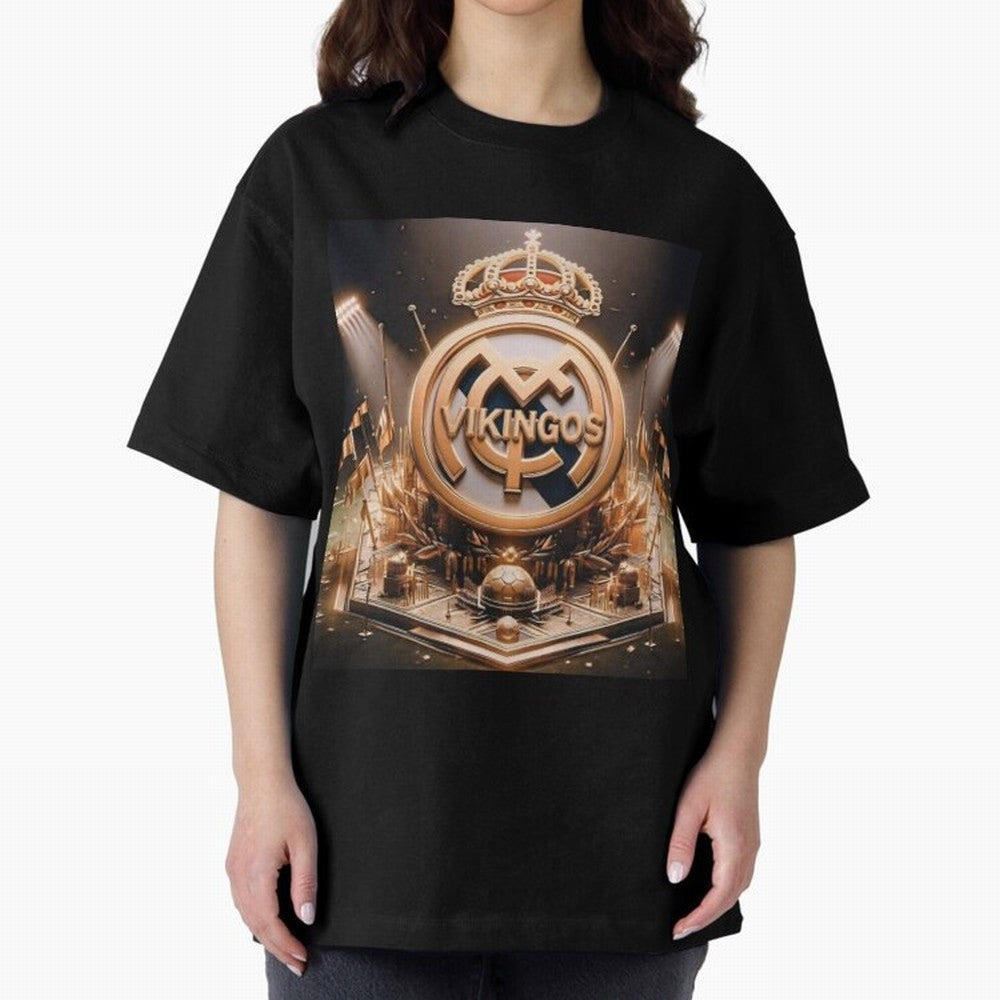 Vikings Oversized T-Shirt Make Memories around FIFA World Cup 2026 USA Canada Mexico Built around Cristiano Ronaldo, England and Germany Energy, Vintage Soccer Flavor, Modern Football Stars, National Flags and Final Night Emotion; Made for Die Hard