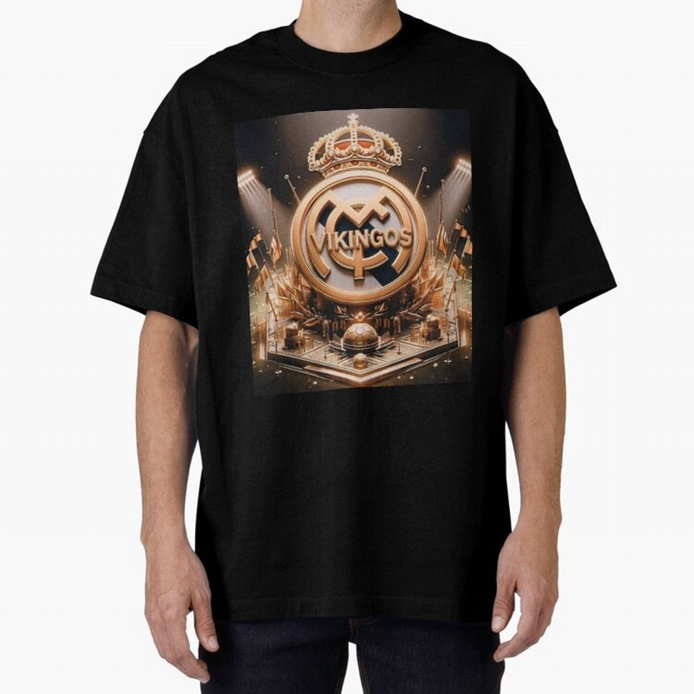Vikings Oversized T-Shirt Make Memories around FIFA World Cup 2026 USA Canada Mexico Built around Cristiano Ronaldo, England and Germany Energy, Vintage Soccer Flavor, Modern Football Stars, National Flags and Final Night Emotion; Made for Die Hard