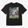 Madridistas Oversized T-Shirt Stand with FIFA World Cup 2026 USA Canada Mexico Spirit, Built around Argentina and Brazil, CR7 and Messi, Game Day Rituals, Football Legends, Country Pride and the Road to the Final; Perfect for Fans, Collectors,