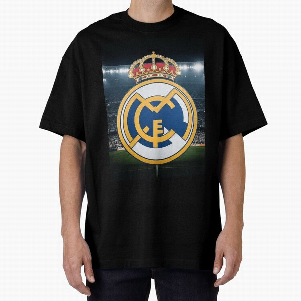 The Madridista Vikings Oversized T-Shirt Treasure Match Day Hype around FIFA World Cup 2026, Neymar, England, Football Passion, Legendary Performances, Festival Vibes and Supporter Community; Perfect for Supporters Who Want Bold Football Energy,