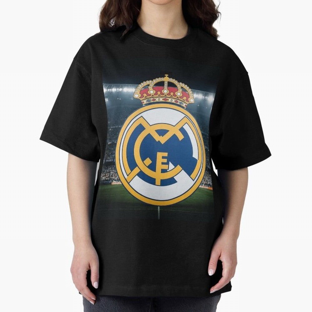 The Madridista Vikings Oversized T-Shirt Treasure Match Day Hype around FIFA World Cup 2026, Neymar, England, Football Passion, Legendary Performances, Festival Vibes and Supporter Community; Perfect for Supporters Who Want Bold Football Energy,
