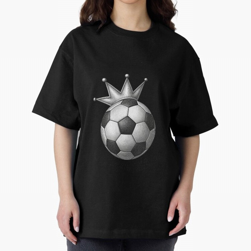 Chasing Glory Oversized T-Shirt Celebrate National Team Dreams in FIFA World Cup 2026 for Fans of Cristiano Ronaldo, Haaland and CR7 and France, Bringing Football History, Final Match Energy, Crowd Noise and Once in a Lifetime Moments; Ideal for