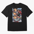 Built for 90 ¨C Anime Streetwear Football Art Oversized T-Shirt Carry National Pride through FIFA World Cup 2026 USA Canada Mexico Spirit, Driven by Spain, Neymar, Haaland and Cristiano Ronaldo, Stadium Memories, Football Loyalty, International