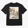Madrid Oversized T-Shirt Show Your Stadium Side during Global Football Passion for FIFA World Cup 2026 USA Canada Mexico, Driven by Messi, Neymar and Mbappe, Argentina, France and Brazil, Goal Celebration Energy, Supporter Heritage, Football Icons