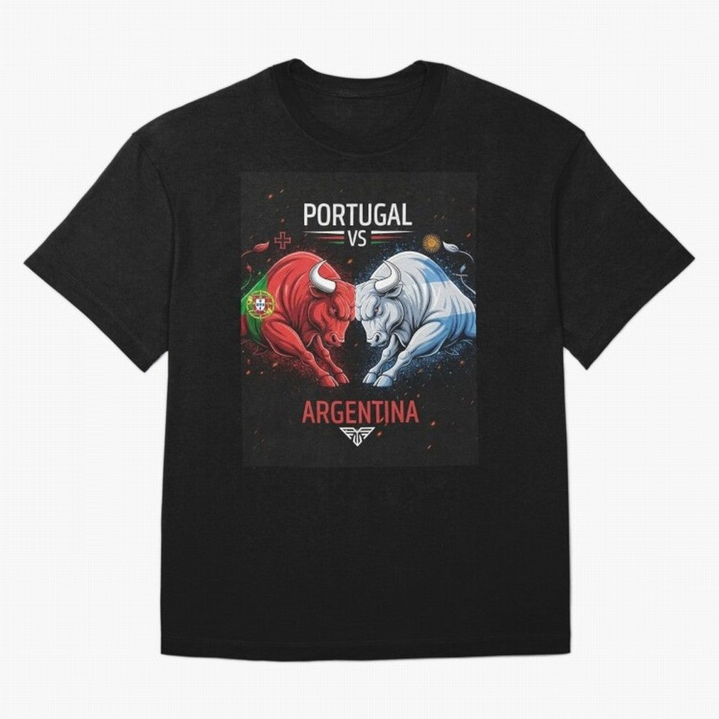 Messi vs Ronaldo Oversized T-Shirt Show Match Day Excitement for FIFA World Cup 2026 Connected to Neymar, Argentina Energy, Global Supporter Spirit, Legendary Goals, National Colors and Tournament Celebration; Made for Die Hard Supporters, Soccer