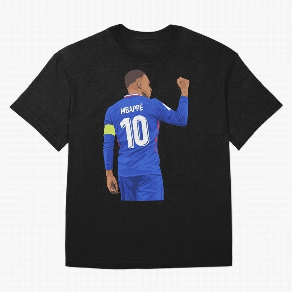 Kylian Mbappe France Oversized T-Shirt Back Your Heroes with Match Day Hype around FIFA World Cup 2026, Cristiano Ronaldo, Spain, Football History, Final Match Energy, Crowd Noise and Once in a Lifetime Moments; Perfect for Supporters Who Want Bold