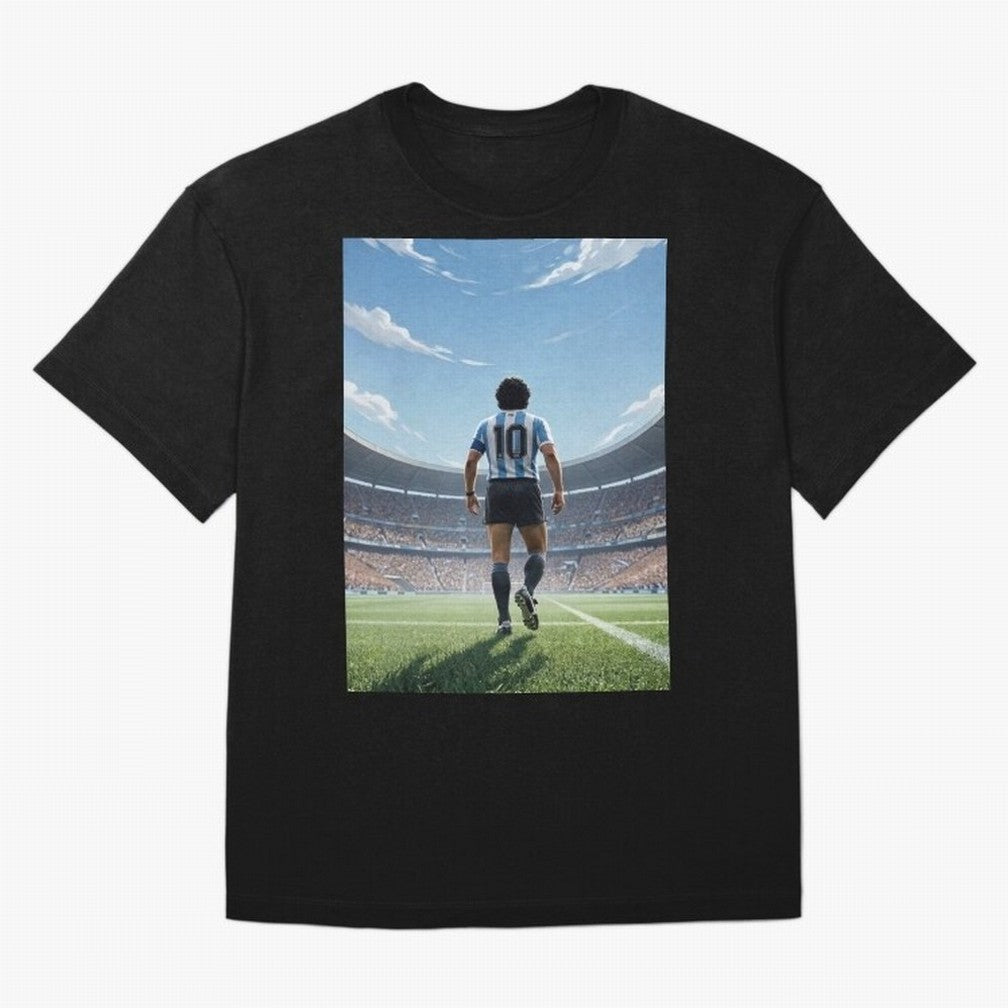 Diego Maradona Oversized T-Shirt Make Memories around FIFA World Cup 2026 USA Canada Mexico Connected to Messi, France Energy, Classic Soccer Heritage, Championship Pressure, Fan Loyalty and International Pride; Perfect for Supporters Who Want Bold
