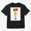 Portugal Football Fan T-Shirt Oversized T-Shirt Bring Match Day Fire to Match Day Hype around FIFA World Cup 2026 USA Canada Mexico, CR7 and Messi, Germany, Soccer Culture, Superstar Moments, National Team Dreams and Competitive Fire; Great for
