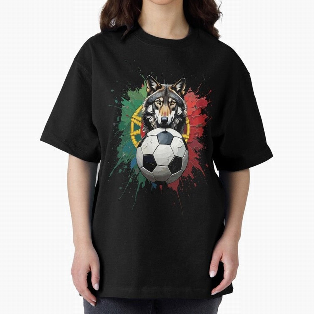 Portugal 2026 Soccer dog - World Cup Football Oversized T-Shirt Live for the Drama of Match Day Hype around FIFA World Cup 2026 Group Stage, Neymar, Argentina, France and Brazil, Tournament Hype, Historic Matchups, Family Viewing Parties and Global