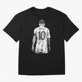 messi Oversized T-Shirt Fuel Match Day Hype around FIFA World Cup 2026, Messi, Portugal, Spain and Germany, Global Supporter Spirit, Legendary Goals, National Colors and Tournament Celebration; Great for Watch Parties, Sports Bars, Family Nights,
