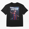 Lionel Messi - They can't copy & paste your aura Oversized T-Shirt Make Your Look Match Match Day Hype around FIFA World Cup 2026 USA Canada Mexico, Neymar, England, Football Festival Excitement, Trophy Ambitions, Country Rivalries and Star Player