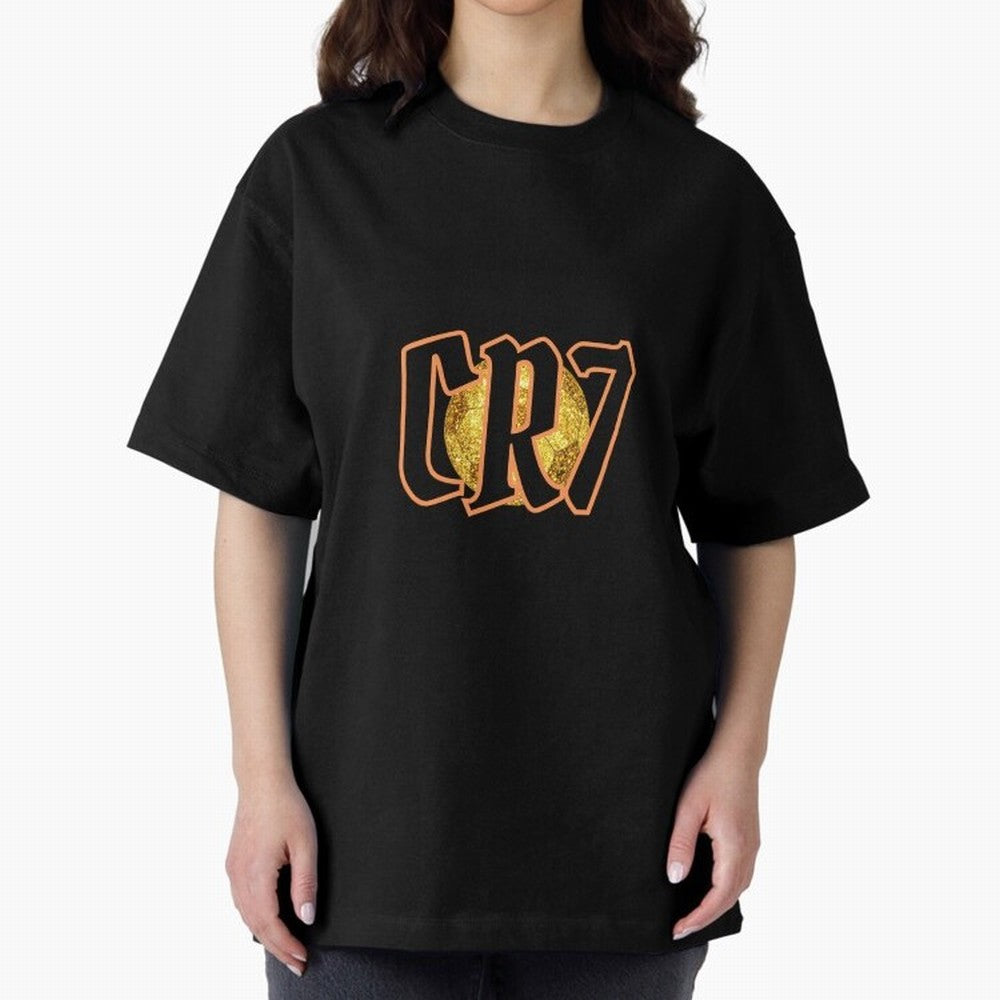 CR7 Oversized T-Shirt Celebrate National Team Dreams in FIFA World Cup 2026 for Fans of Messi and Cristiano Ronaldo and France, Bringing Game Day Rituals, Football Legends, Country Pride and the Road to the Final; Perfect for Fans, Collectors,