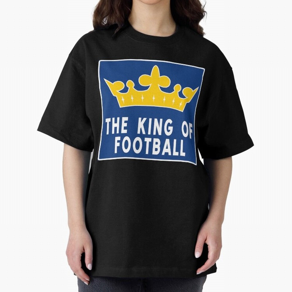 The King of Football Oversized T-Shirt Bring a Champion Mindset to FIFA World Cup 2026 USA Canada Mexico Built around Cristiano Ronaldo, Germany Energy, Football Festival Excitement, Trophy Ambitions, Country Rivalries and Star Player Buzz; Created