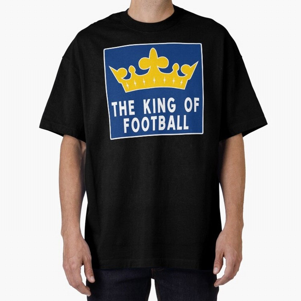 The King of Football Oversized T-Shirt Bring a Champion Mindset to FIFA World Cup 2026 USA Canada Mexico Built around Cristiano Ronaldo, Germany Energy, Football Festival Excitement, Trophy Ambitions, Country Rivalries and Star Player Buzz; Created
