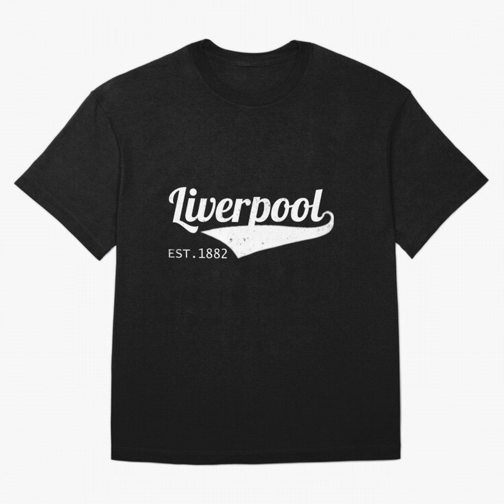 Liverpool Oversized T-Shirt Feel International Energy from Match Day Hype around FIFA World Cup 2026, CR7, Argentina and Brazil, Supporter Pride, Iconic Celebrations, Legendary Names and Global Match Day Energy; Perfect for Fans, Collectors, Family
