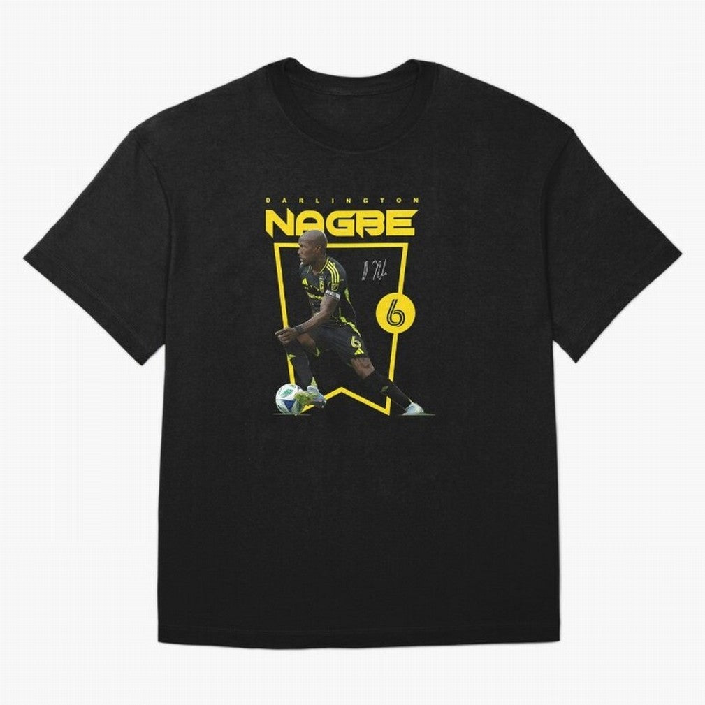 Darlington Nagbe Columbus Oversized T-Shirt Fuel Global Football Passion for FIFA World Cup 2026 Group Stage, with Messi, England, France and Netherlands, Vintage Soccer Flavor, Modern Football Stars, National Flags and Final Night Emotion; Created