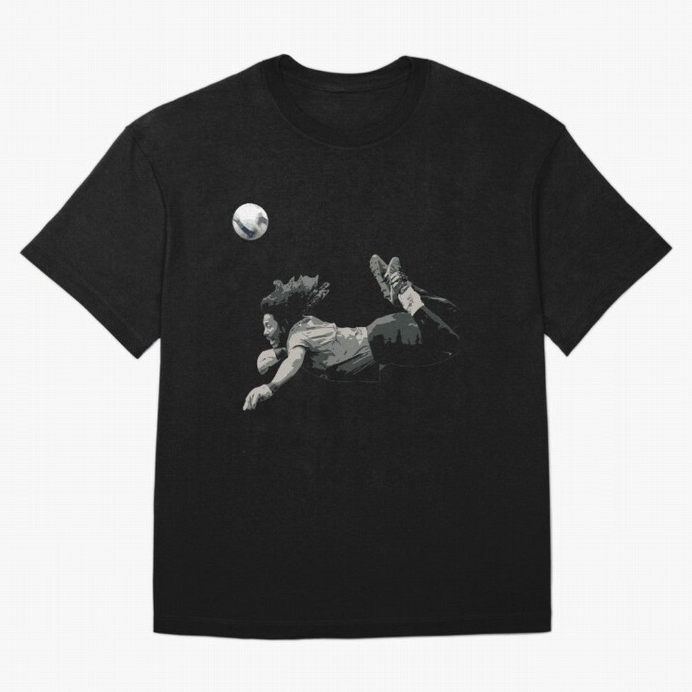 Rene Higuitas Scorpion Kick35 Oversized T-Shirt Celebrate Rivalries and Pride in FIFA World Cup 2026 Connected to Mbappe and Neymar, Spain and Netherlands Energy, Game Day Rituals, Football Legends, Country Pride and the Road to the Final; Built