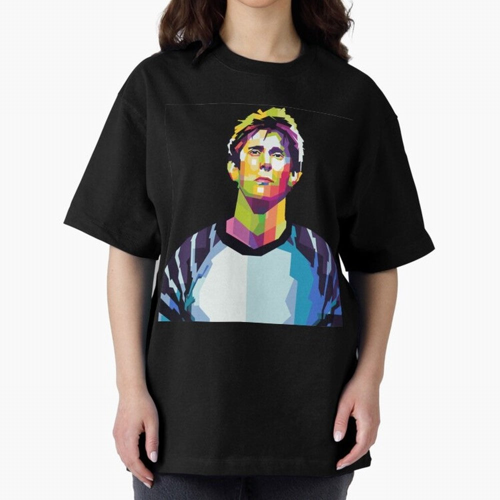 Edwin Van Der Sar Oversized T-Shirt Relive Legendary Nights from FIFA World Cup 2026 for Fans of Cristiano Ronaldo, Haaland and CR7 and Spain and Netherlands, Bringing Vintage Soccer Flavor, Modern Football Stars, National Flags and Final Night