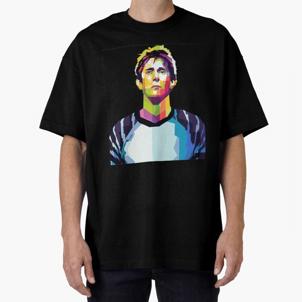 Edwin Van Der Sar Oversized T-Shirt Relive Legendary Nights from FIFA World Cup 2026 for Fans of Cristiano Ronaldo, Haaland and CR7 and Spain and Netherlands, Bringing Vintage Soccer Flavor, Modern Football Stars, National Flags and Final Night