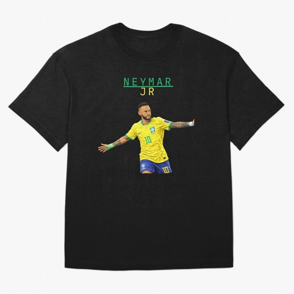 Neymar Oversized T-Shirt Celebrate Golden Goal Energy in FIFA World Cup 2026 Spirit, Driven by Argentina, France and Brazil, Cristiano Ronaldo, Haaland and CR7, Goal Celebration Energy, Supporter Heritage, Football Icons and Worldwide Tournament