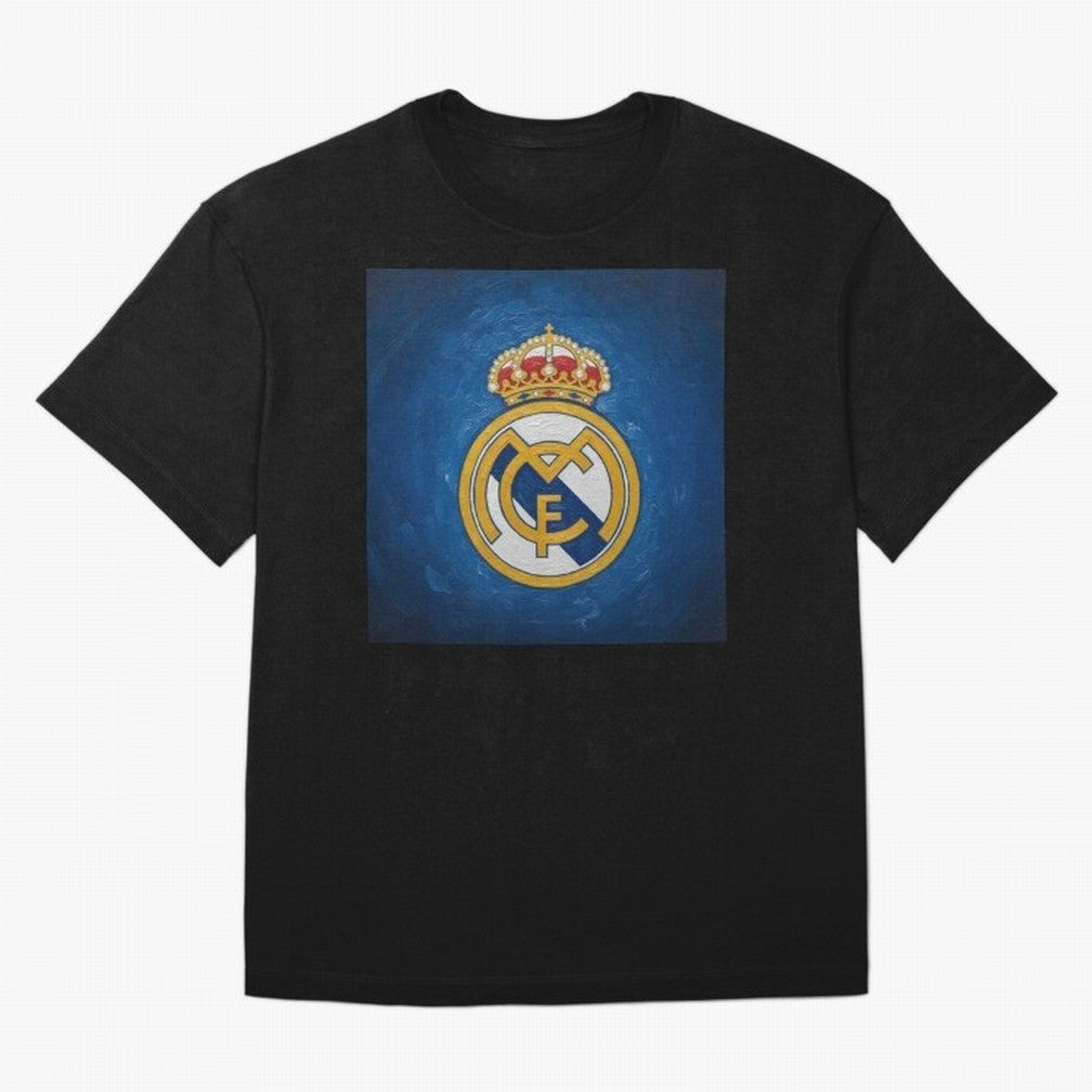 Real Madrid FC - Painting Oversized T-Shirt Make Your Look Match Match Day Hype around FIFA World Cup 2026 USA Canada Mexico, Haaland, Brazil, Portugal and Argentina, Classic Soccer Heritage, Championship Pressure, Fan Loyalty and International