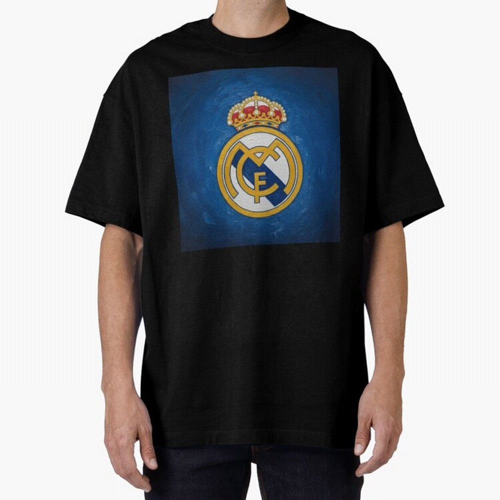 Real Madrid FC - Painting Oversized T-Shirt Make Your Look Match Match Day Hype around FIFA World Cup 2026 USA Canada Mexico, Haaland, Brazil, Portugal and Argentina, Classic Soccer Heritage, Championship Pressure, Fan Loyalty and International