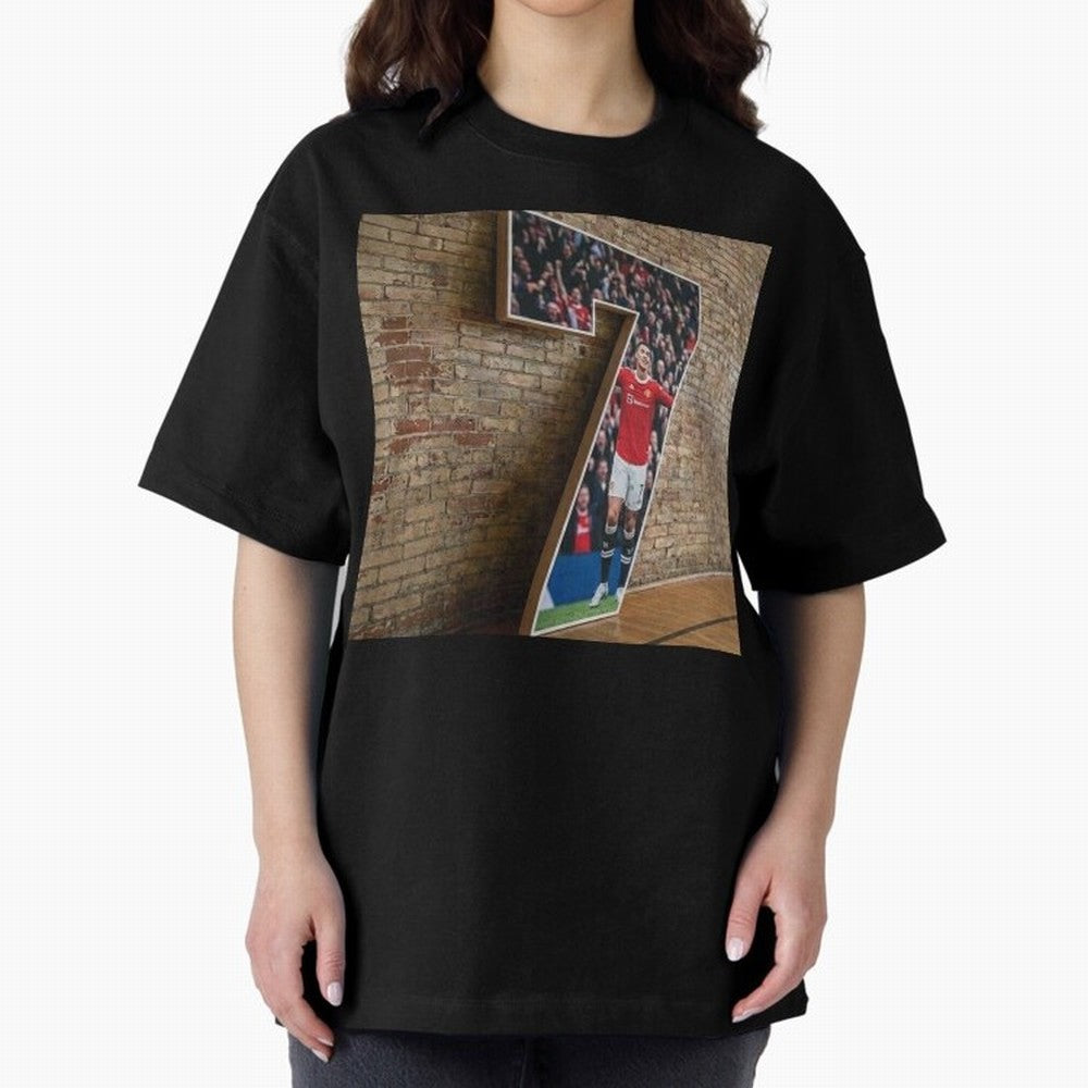 number 7 Oversized T-Shirt Turn Up for FIFA World Cup 2026 Group Stage Capturing Neymar, Spain and Netherlands Energy, Soccer Culture, Superstar Moments, National Team Dreams and Competitive Fire; Ideal for Fans Who Follow Messi, Cristiano Ronaldo,